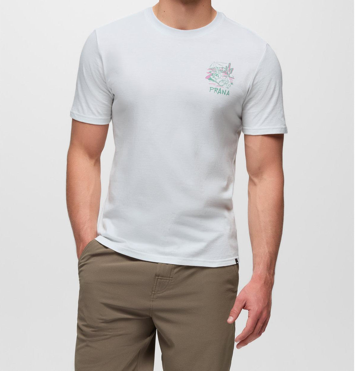 Mens prAna Sol Scape SS Tee