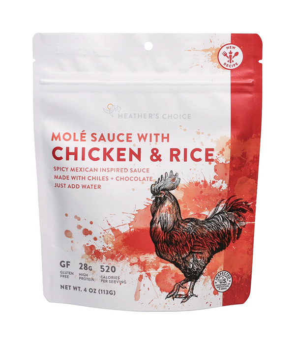 MolÃ© Sauce with Chicken and Rice