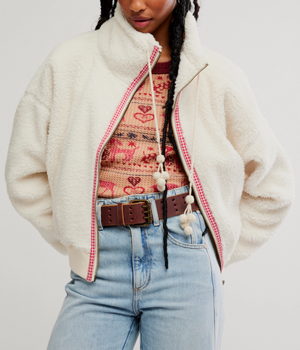 Womens Alpine Sherpa Cardi