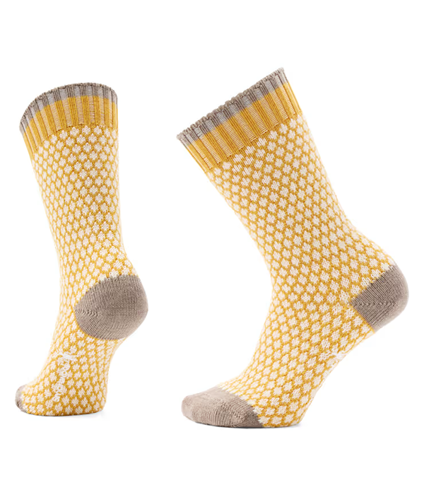 Womens Everyday Popcorn Polka Dot Crew Socks