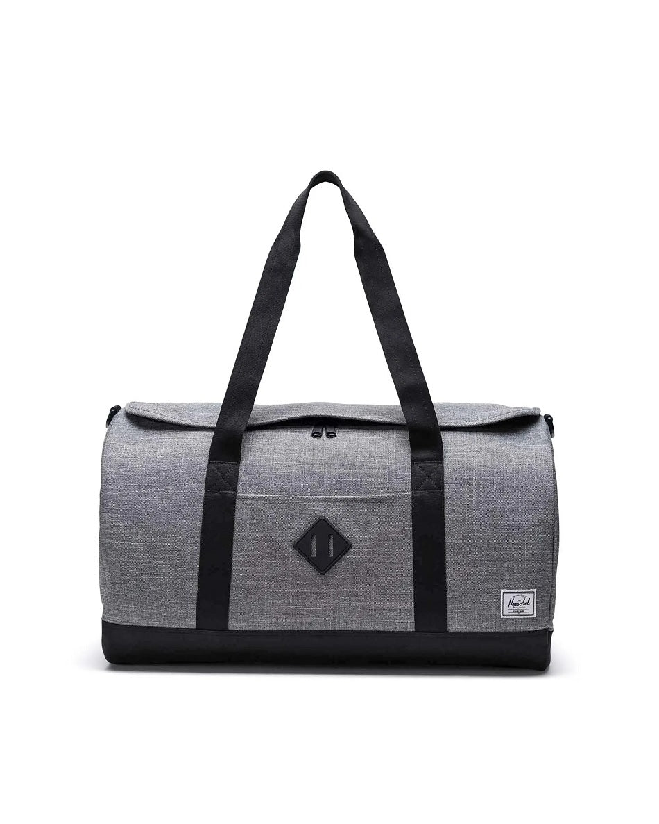 Herschel Heritage Duffle in Raven Crosshatch