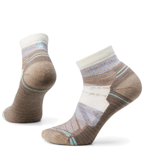 Womens Hike Light Cushion Margarita Ankle Socks