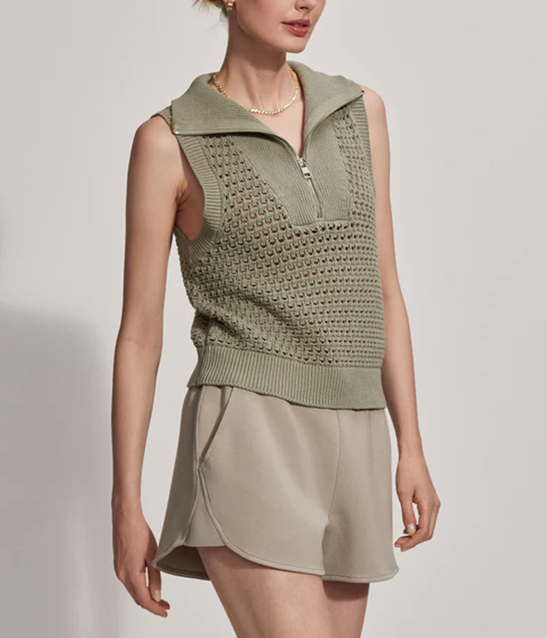 Womens Bains Half Zip Tank