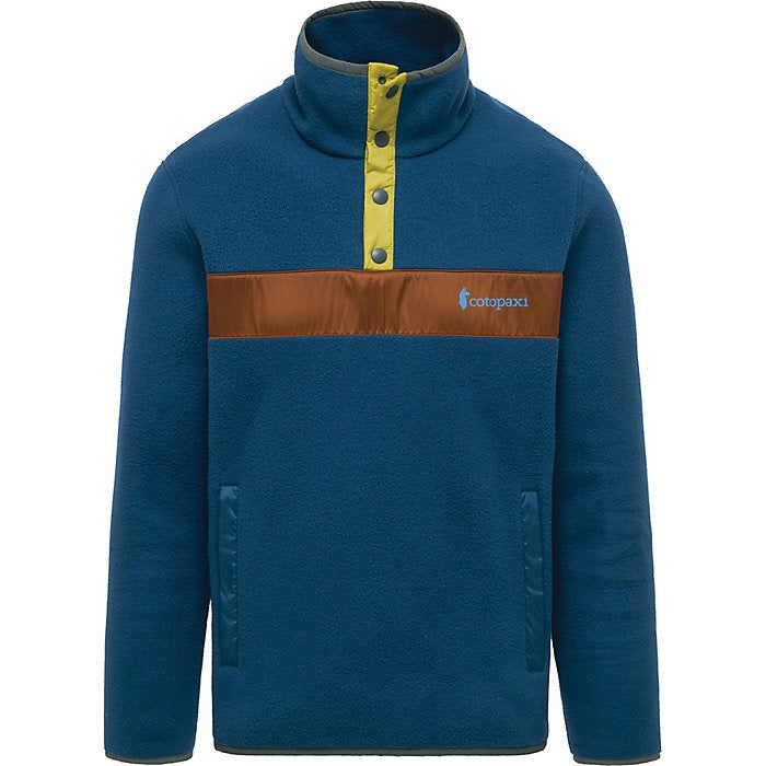 Mens Teca Fleece Pullover in Rio Grande