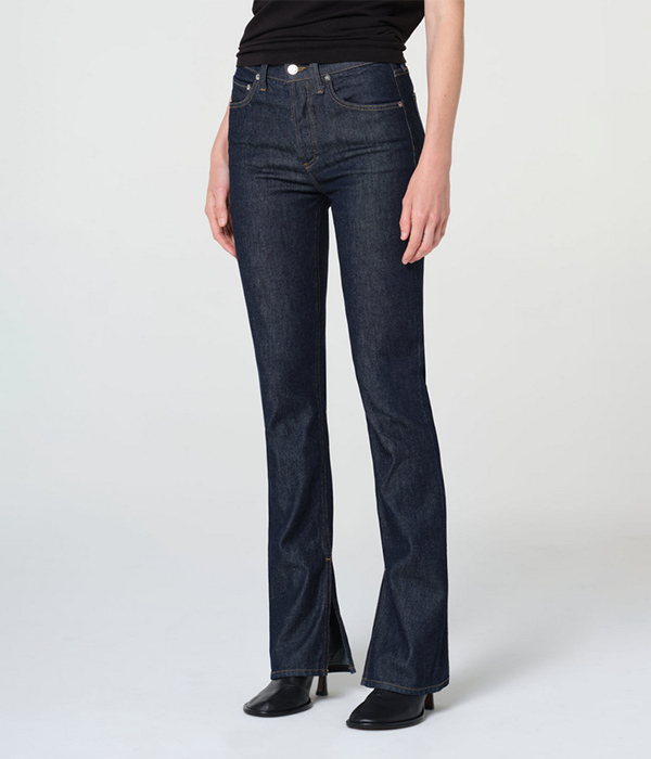 Womens Ingram Split Skinny in Rinse