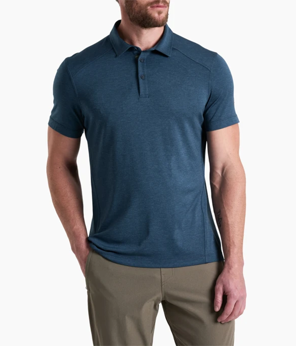 Mens Shadow Polo