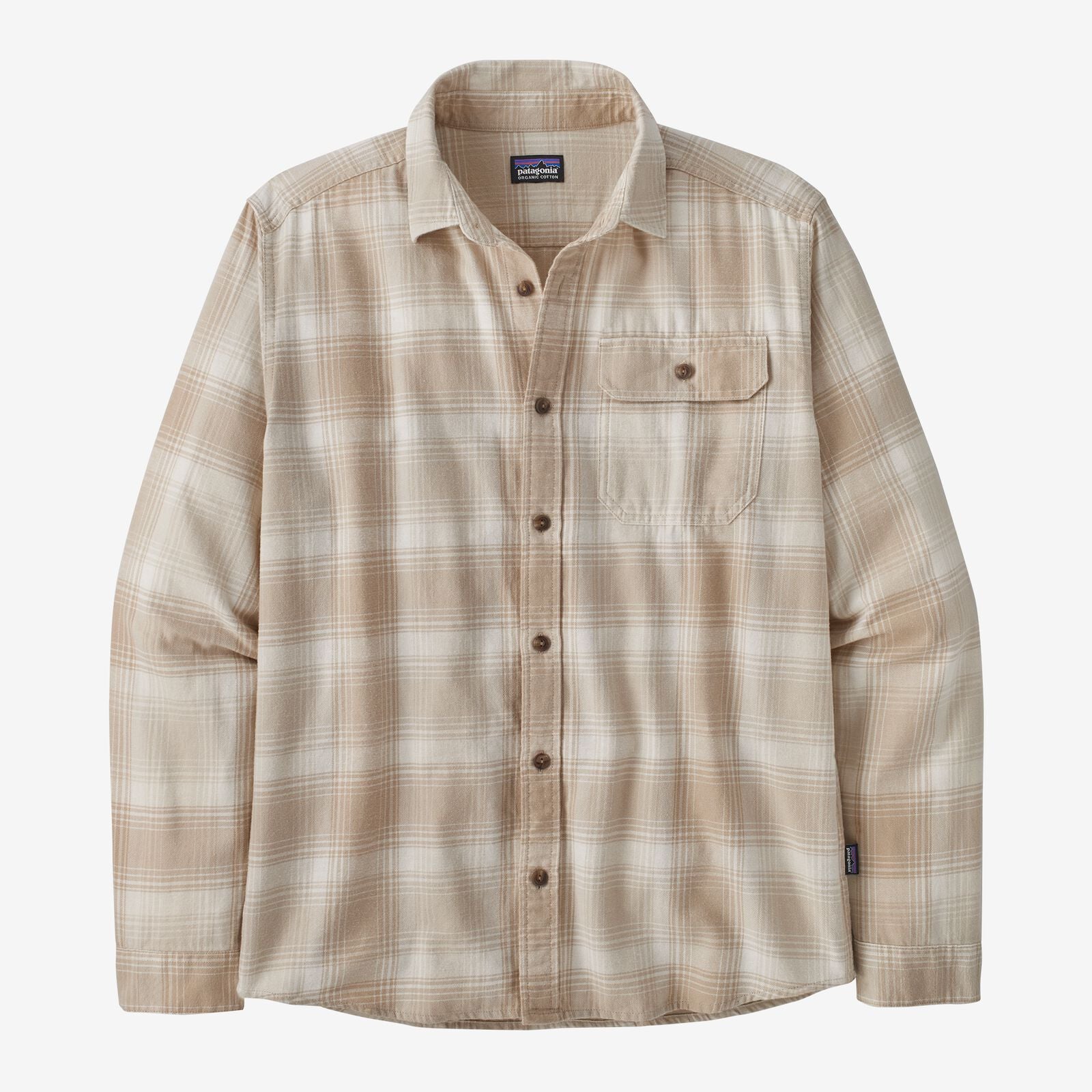 Mens L/S Cotton in Conversion LW Fjord Flannel Shirt