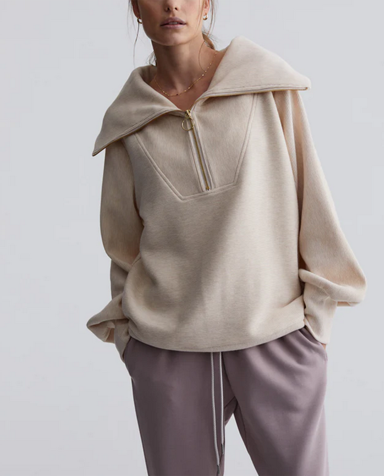 Womens Vine Half Zip