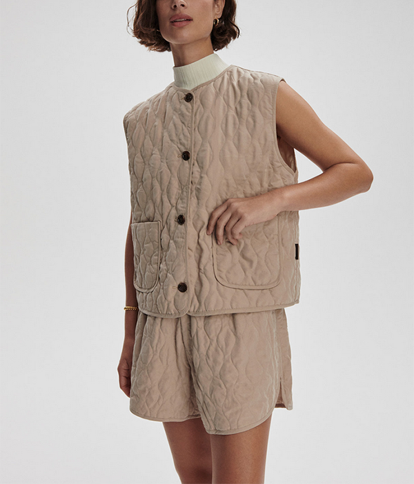 Womens Karla Quilted Gilet