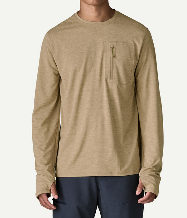 Mens L/S Cap Cool Sun Shirt S26
