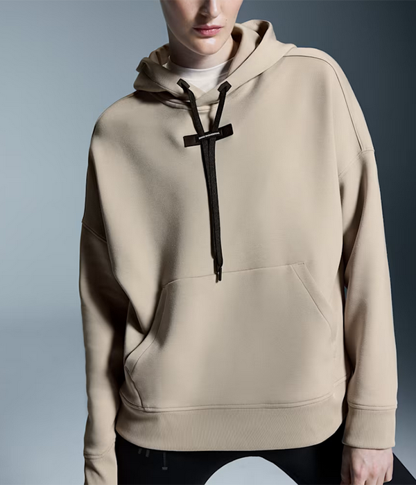 Womens On Running Hoodie in Desert