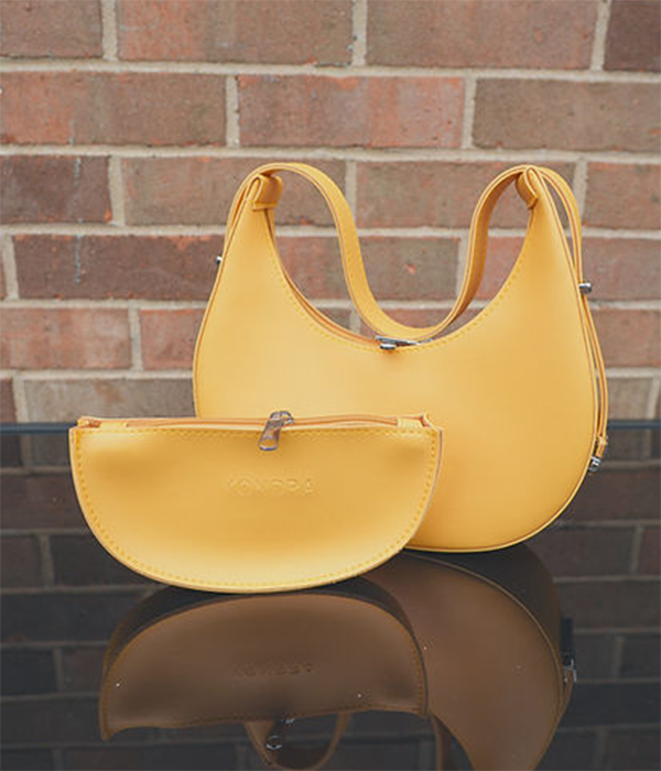 Womens Kondra Shoulder Bag Yellow