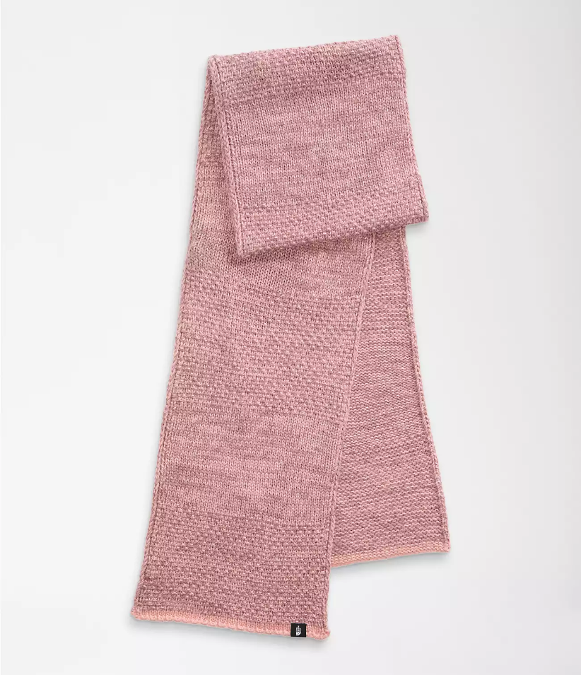 Womens Purrl Stitch Scarf