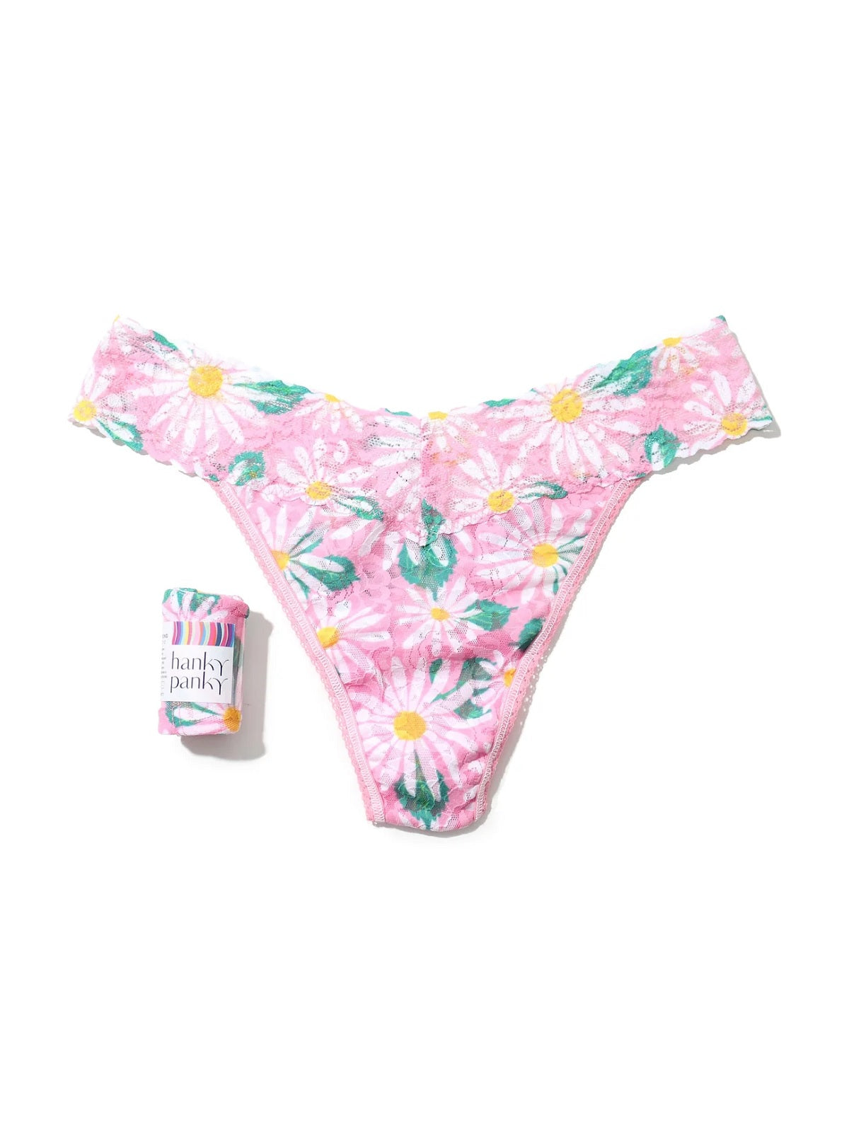Womens Printed Original Thong Wrapped