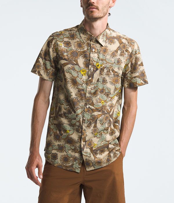 THE NORTH FACE Mens S/S Baytrail Pattern Shirt