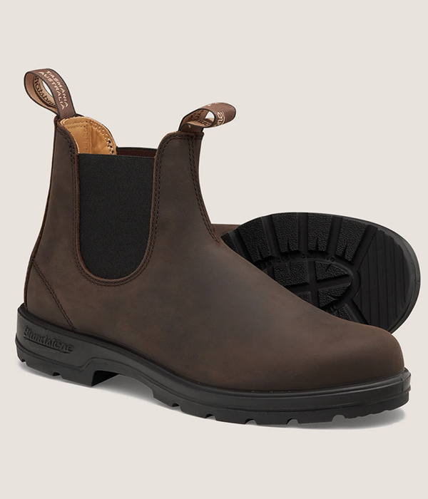 Mens Classic Chelsea Boots in Brown