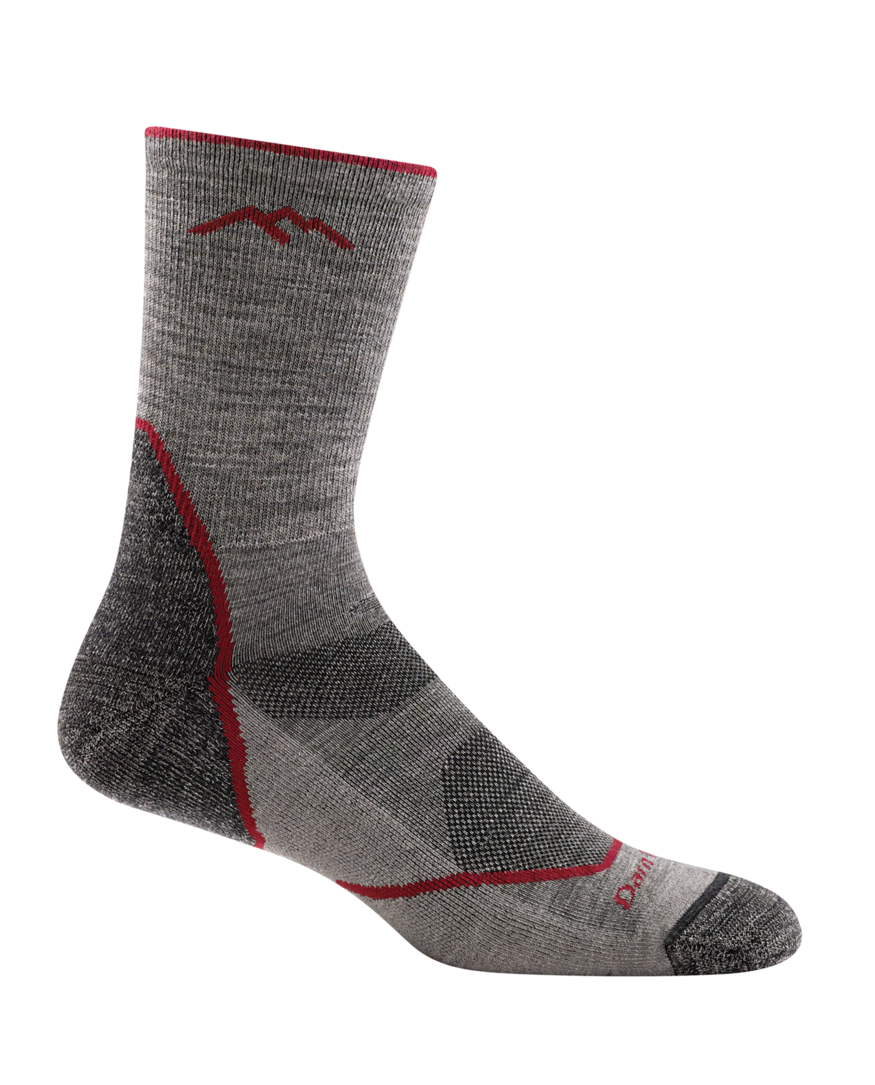 DARN TOUGH Mens Light Hiker Micro Crew Light Cushion