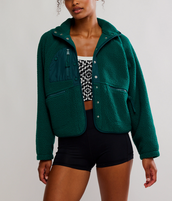 FREE PEOPLE Womens Hit the Slopes Jacket