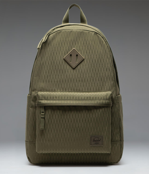 Herschel Heritage Backpack in Ivy Green Diamond
