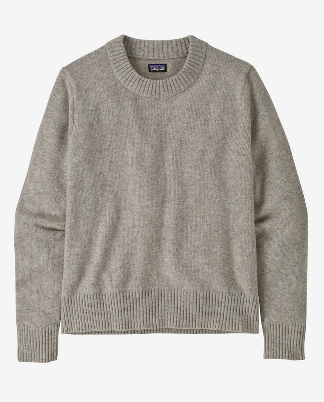 Womens Recycled Wool Crewneck Sweater