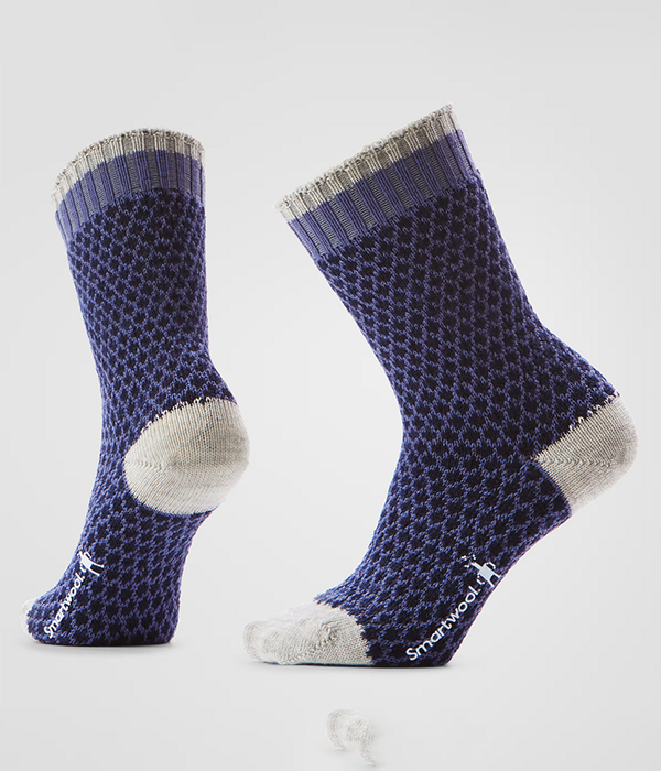 Womens Everyday Popcorn Polka Dot Crew Socks