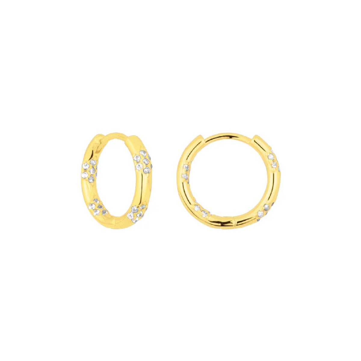 Womens Delia Huggies Gold