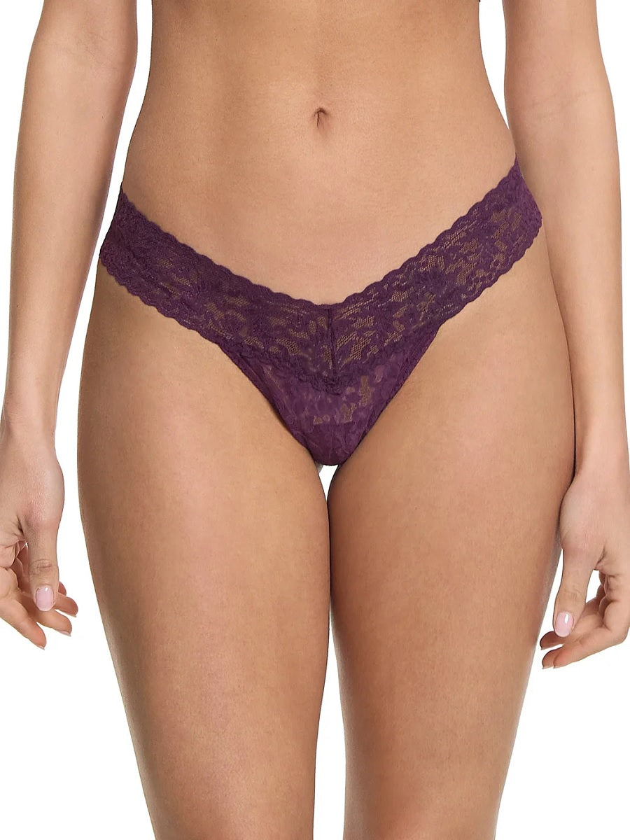 HANKY PANKY Womens Lace Lowrise Thong