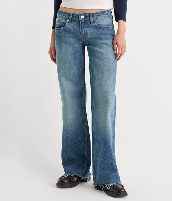 Womens Good American Vintage Low Loose