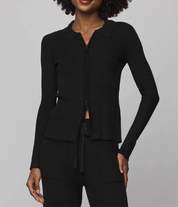 Womens Georgie Two Zip Sweater