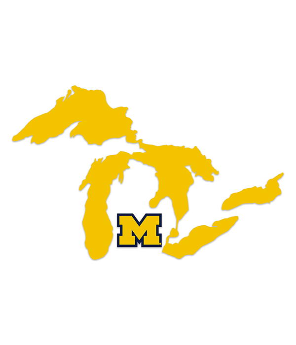 GREAT LAKES PROUD NCAA Sticker