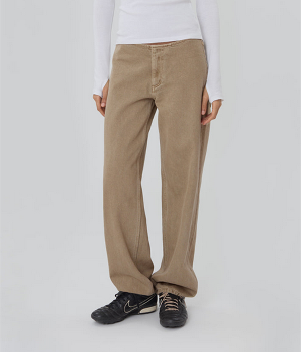 Womens Sport Jean in Pear