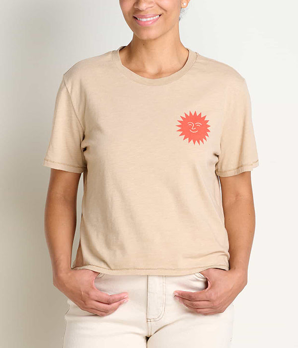 Womens Boundless Jersey SS Crew