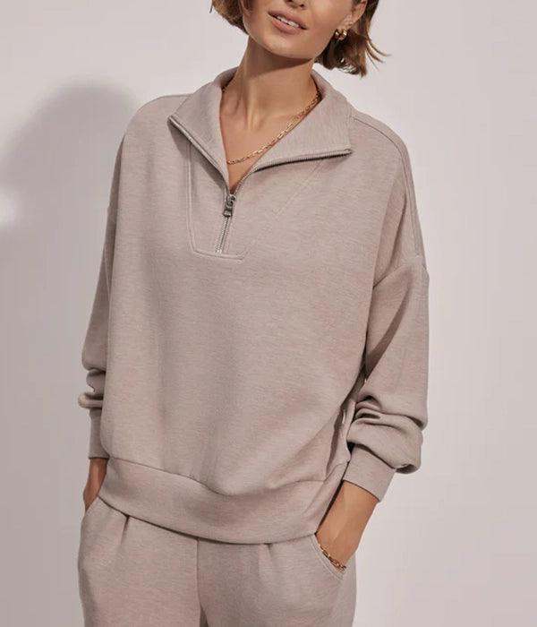 Womens Hawley Half Zip Sweat