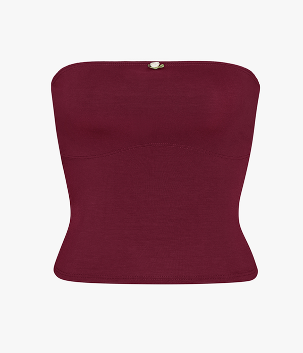 Womens Lined Contour Tube Top