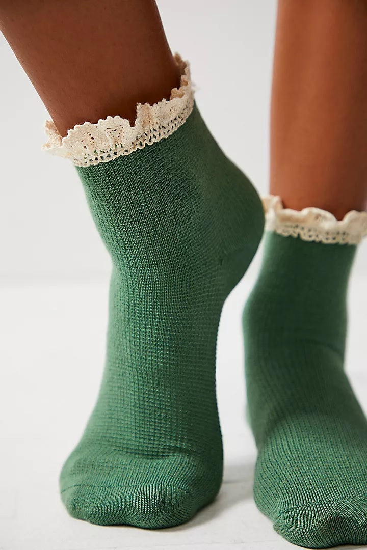 Womens Beloved Waffle Knit Ankle