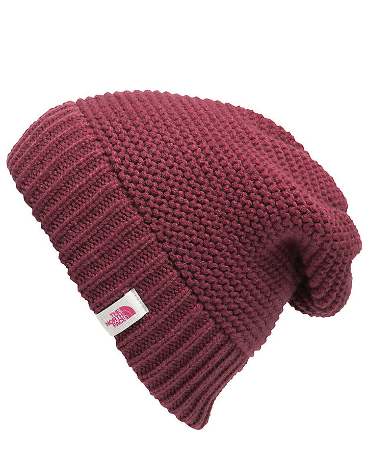 Womens Purrl Stitch Beanie