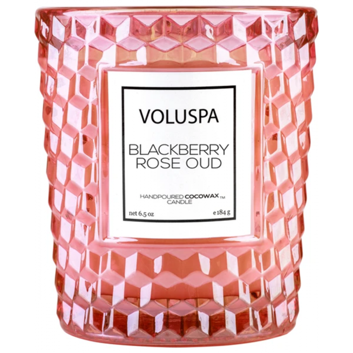 VOLUSPA Classic Candle in Textured Glass 40 Hour